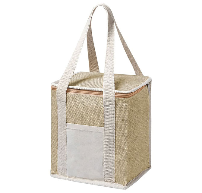 LAHO - eco-neutral Jute Cooler Bag